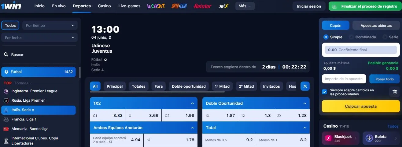 Apuestas deportivas